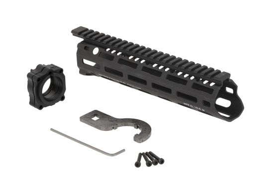 Daniel Defense 10in MFR XL lightweight M-LOK freefloat handguard includes barrel nut wrench and mounting hardware